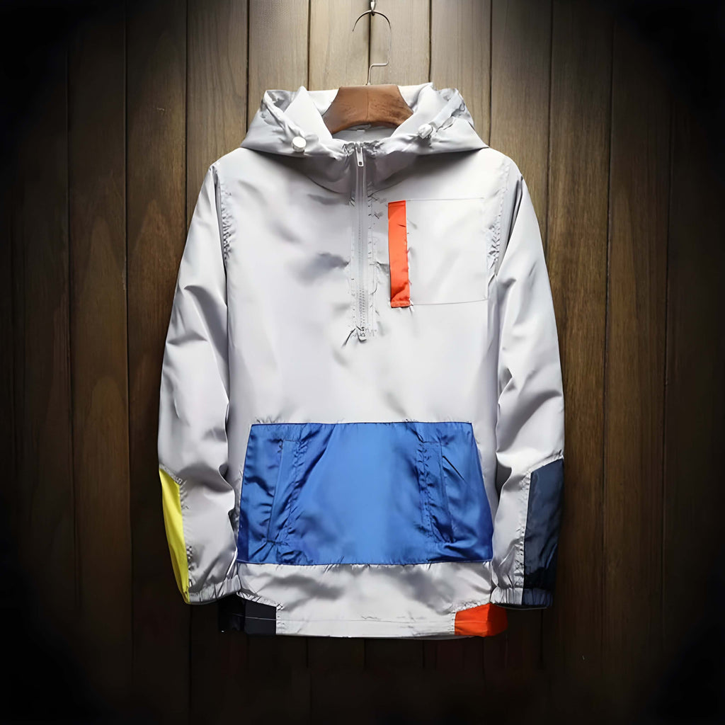 Walden - Color Block Half-Zip Windbreaker | By Julian & Claire Toronto