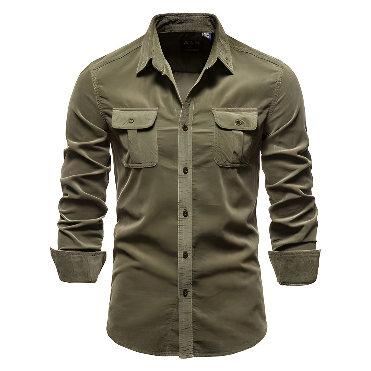 Brian - Classic Military Style Button-Up Shirt | By Julian & Claire Toronto