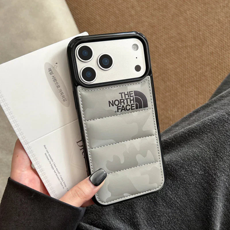 Puffer Style Shock-Absorbing Protective iPhone Case