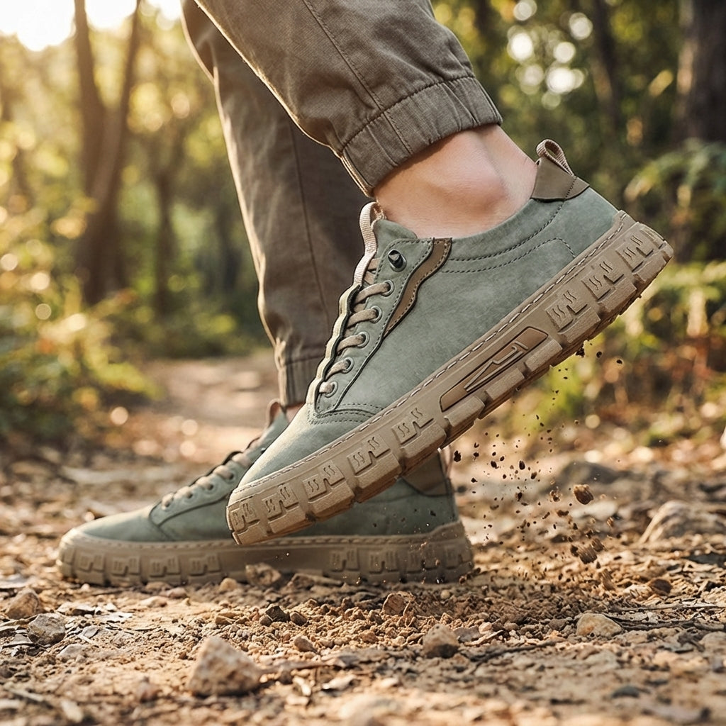 Reuben - Classic Everyday Lace-Up Sneakers | By Julian & Claire Toronto