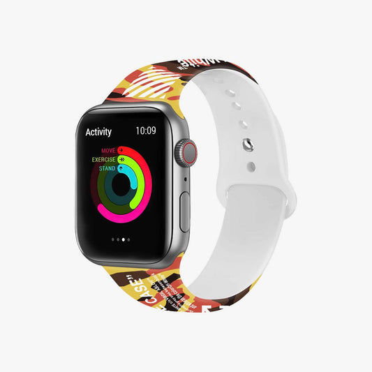 สายนาฬิกา Apple Watch | ลายพรางสีน้ำตาล OW