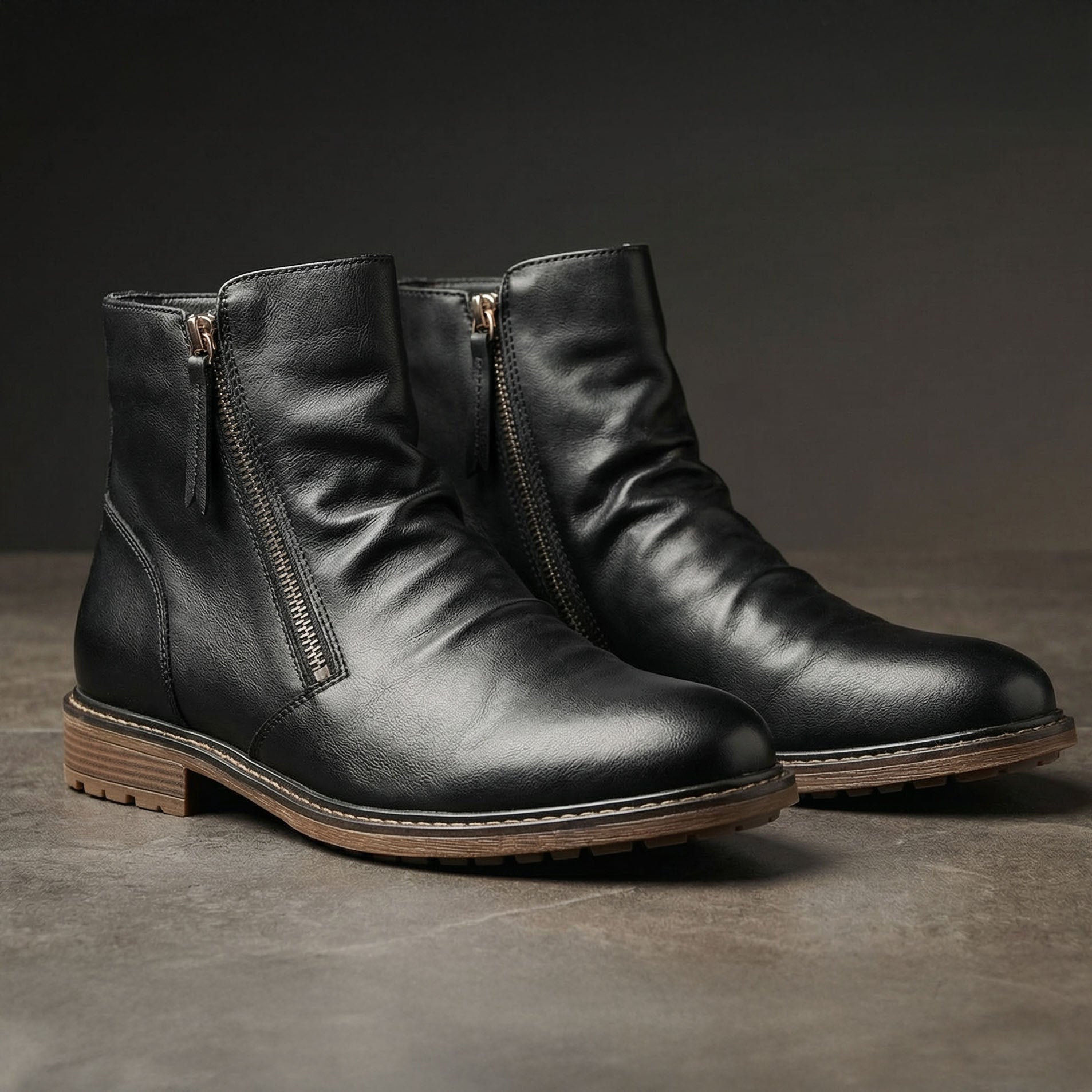 Alexander - Classic Urban Zip Boots | By Julian & Claire Toronto